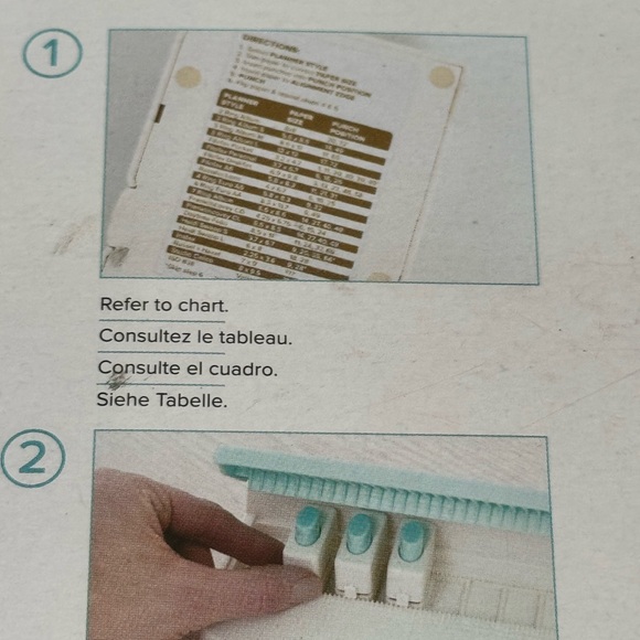 Planner hole punch We R Memory Keepers Punch Board “punch holes for any planner” - Picture 9 of 12
